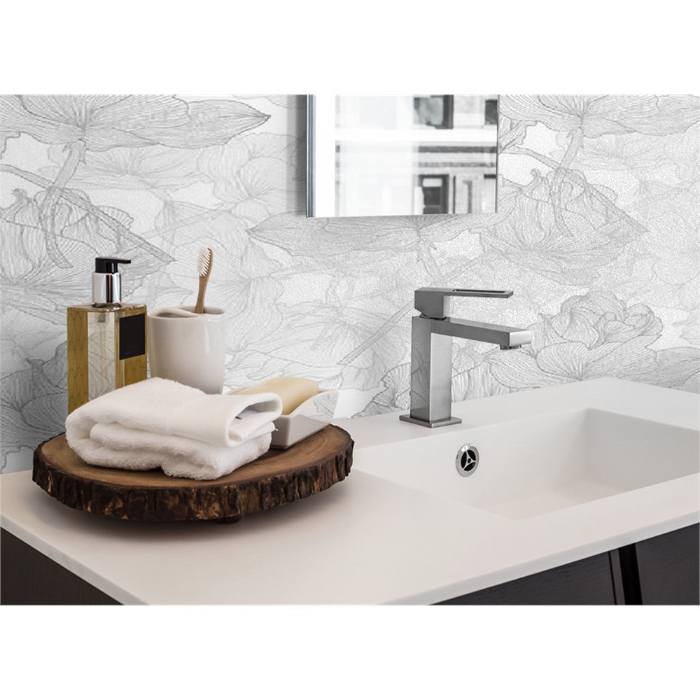 Panneau mural douche VIPANEL - Inspiration nature Romantique rose - Finition mat