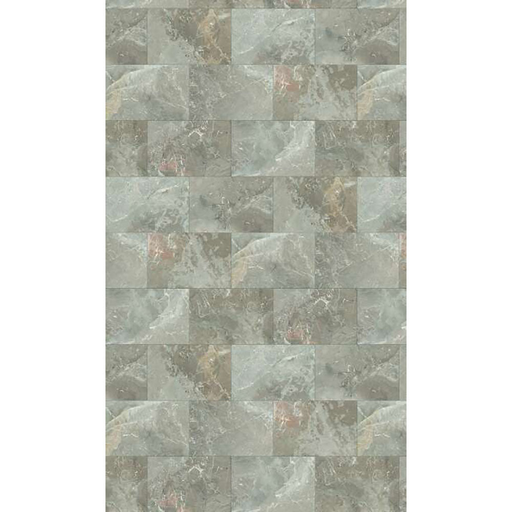 Panneau mural douche VIPANEL - Carrelage Pierre Castello clair - Finition brillant