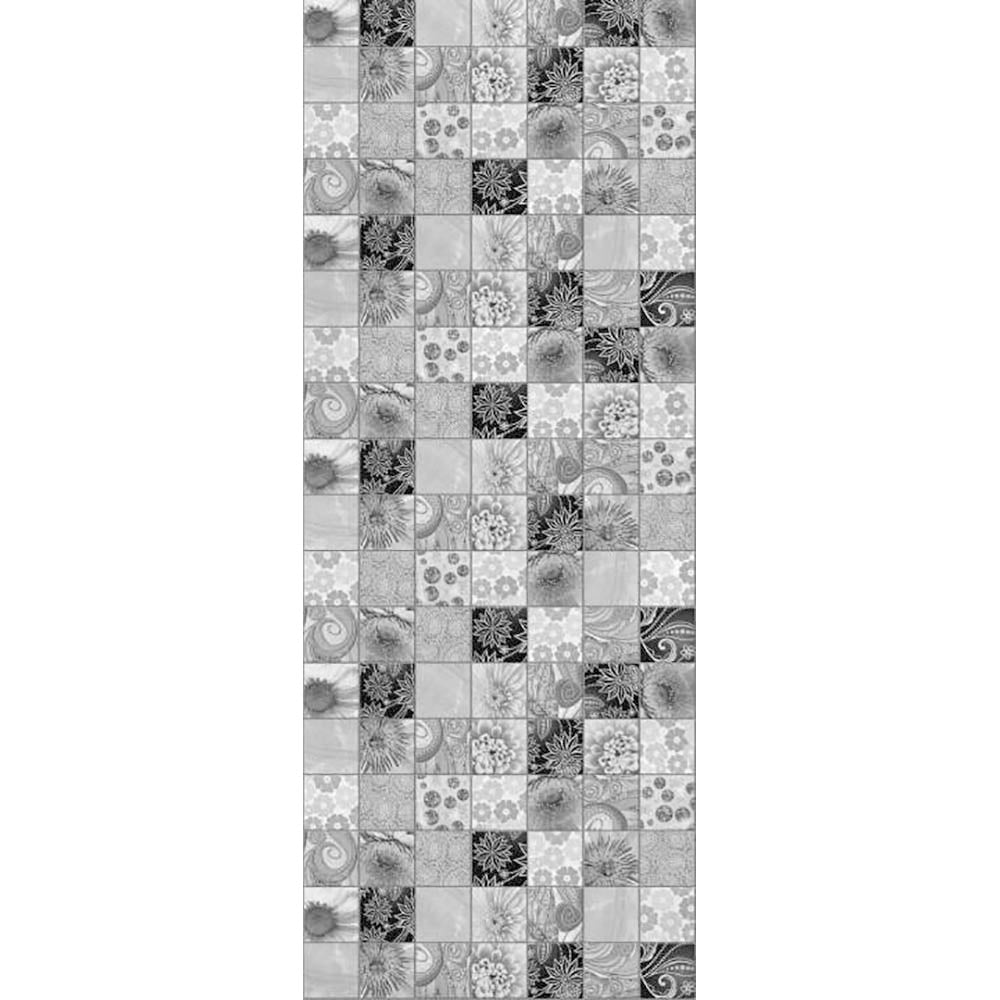 Panneau mural douche VIPANEL - Carrelage Carreaux floraux - Finition brillant