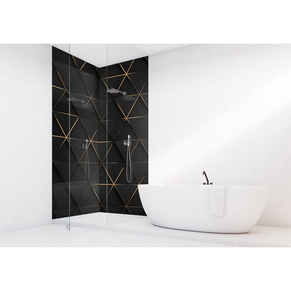 Panneau mural douche VIPANEL - Motif Reliefs - Finition velvet