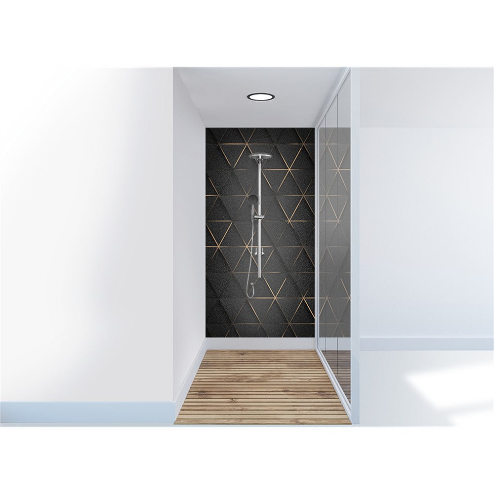 Panneau mural douche VIPANEL - Motif Reliefs - Finition velvet