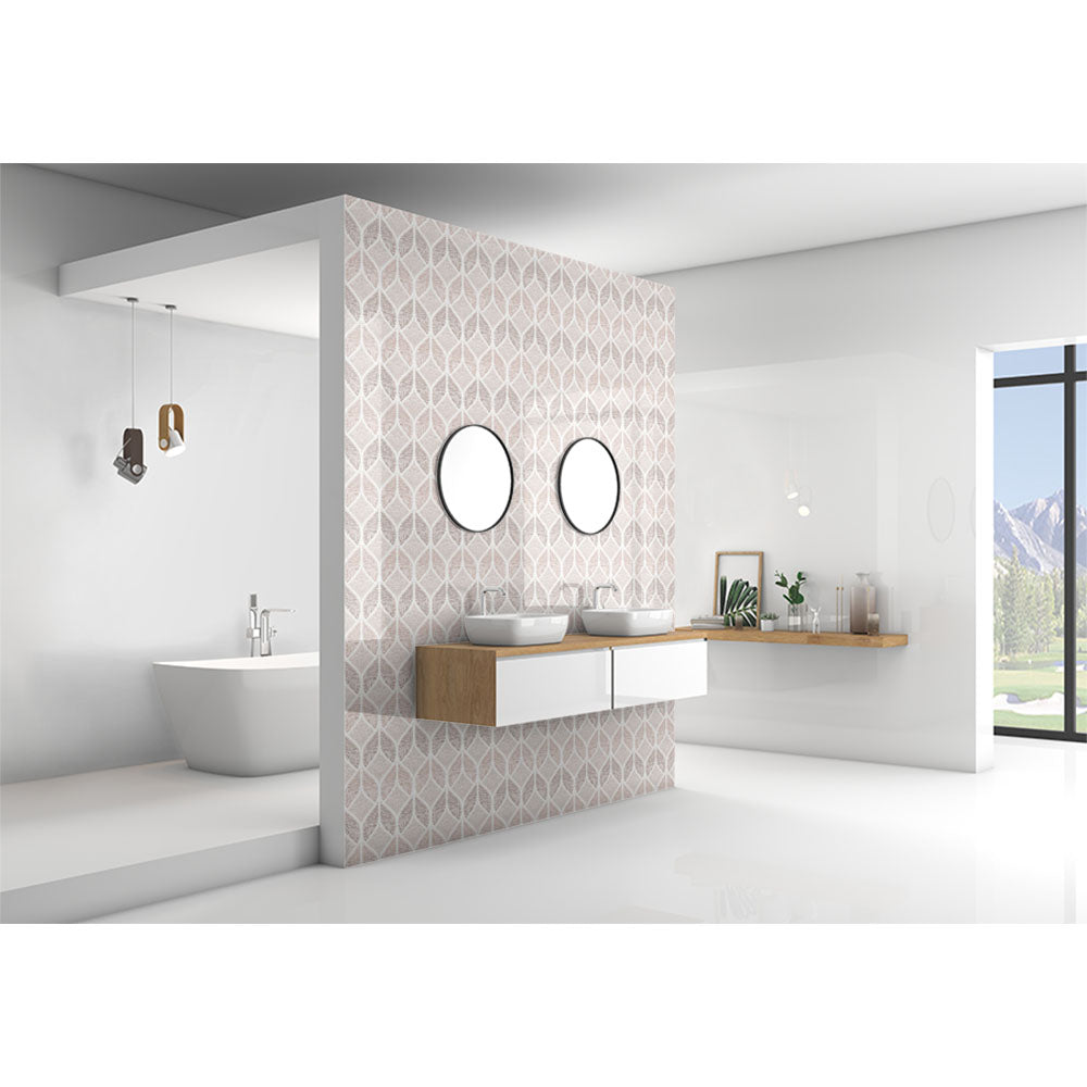 Panneau mural douche VIPANEL - Motif Le Caire - Finition velvet