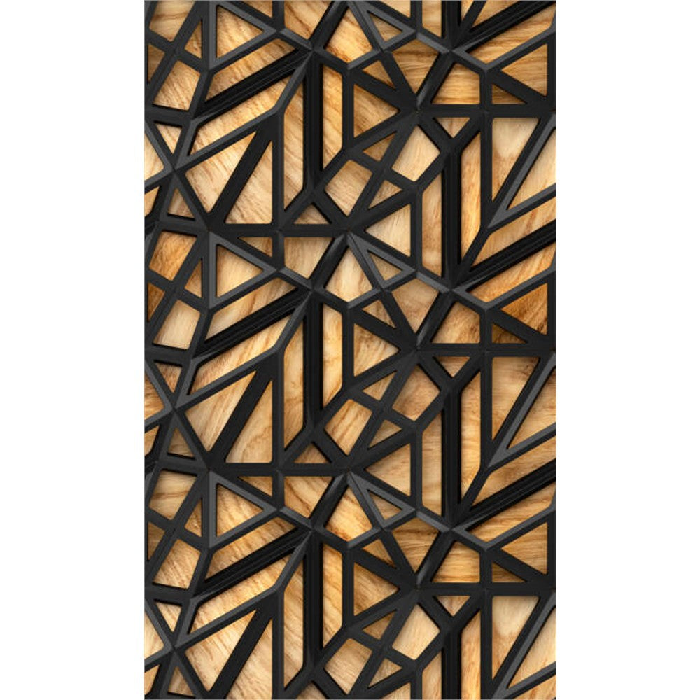 Panneau mural douche VIPANEL - Bois treillis - Finition - Finition mat