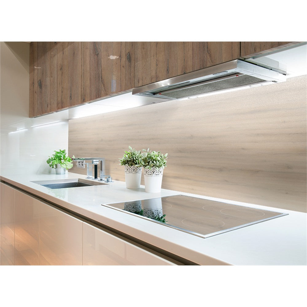 Panneau mural douche VIPANEL - Bois Chêne naturel - Finition - Finition mat