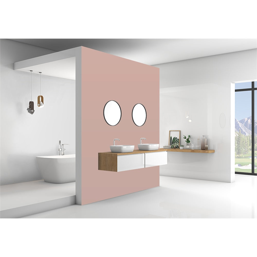 Panneau mural douche VIPANEL - Couleur Unie NCS3030-Y70R - Finition velvet