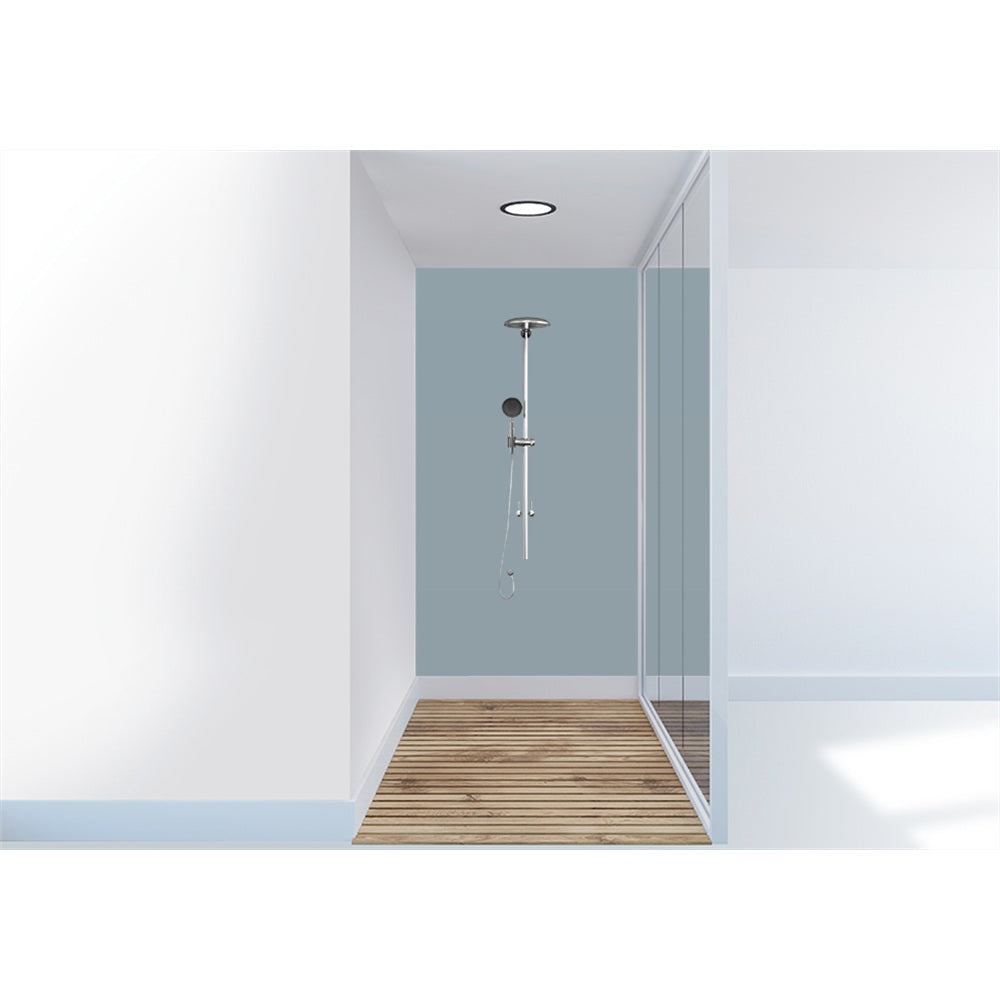 Panneau mural douche VIPANEL - Couleur Unie NCS5030-B10G - Finition velvet