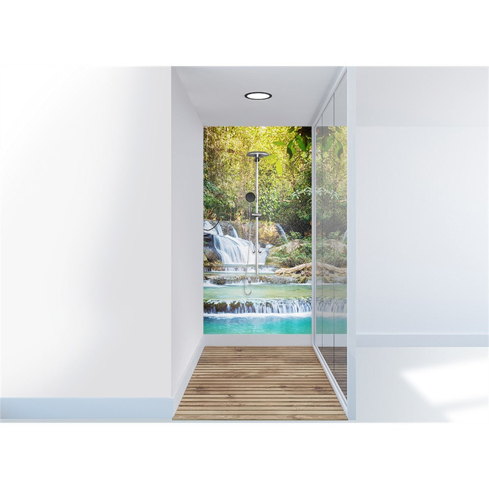 Panneau mural douche VIPANEL - Inspiration nature chute eau 2 - Finition - Finition brillant