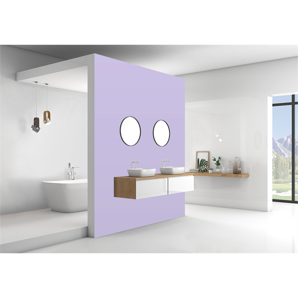 Panneau mural douche VIPANEL - Couleur Unie NCS S1040-R60B - Finition velvet
