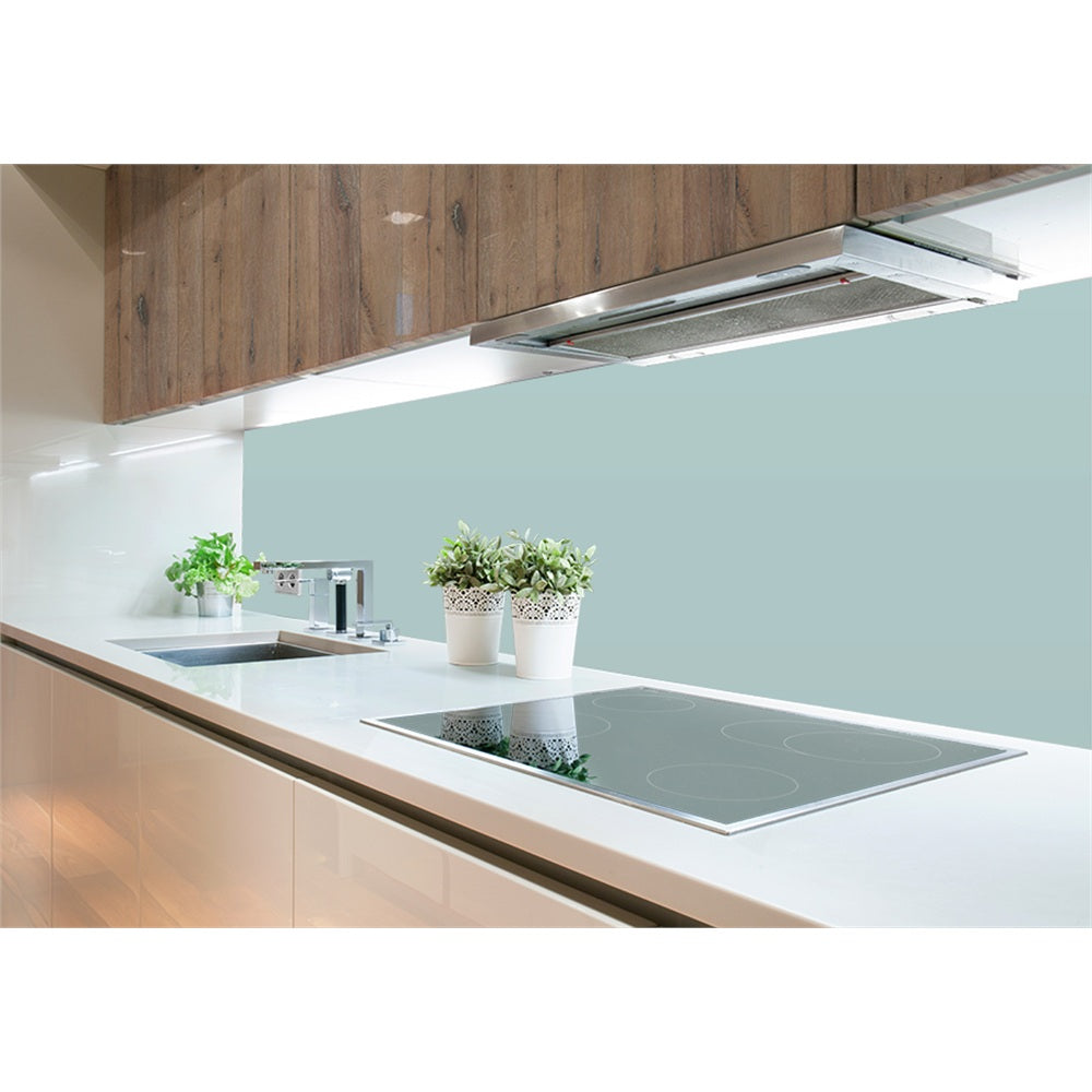 Panneau mural douche VIPANEL - Couleur Unie NCS S2020-B50G - Finition velvet