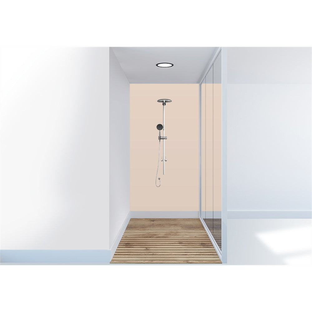 Panneau mural douche VIPANEL - Couleur Unie Pantone 4685 - Finition velvet