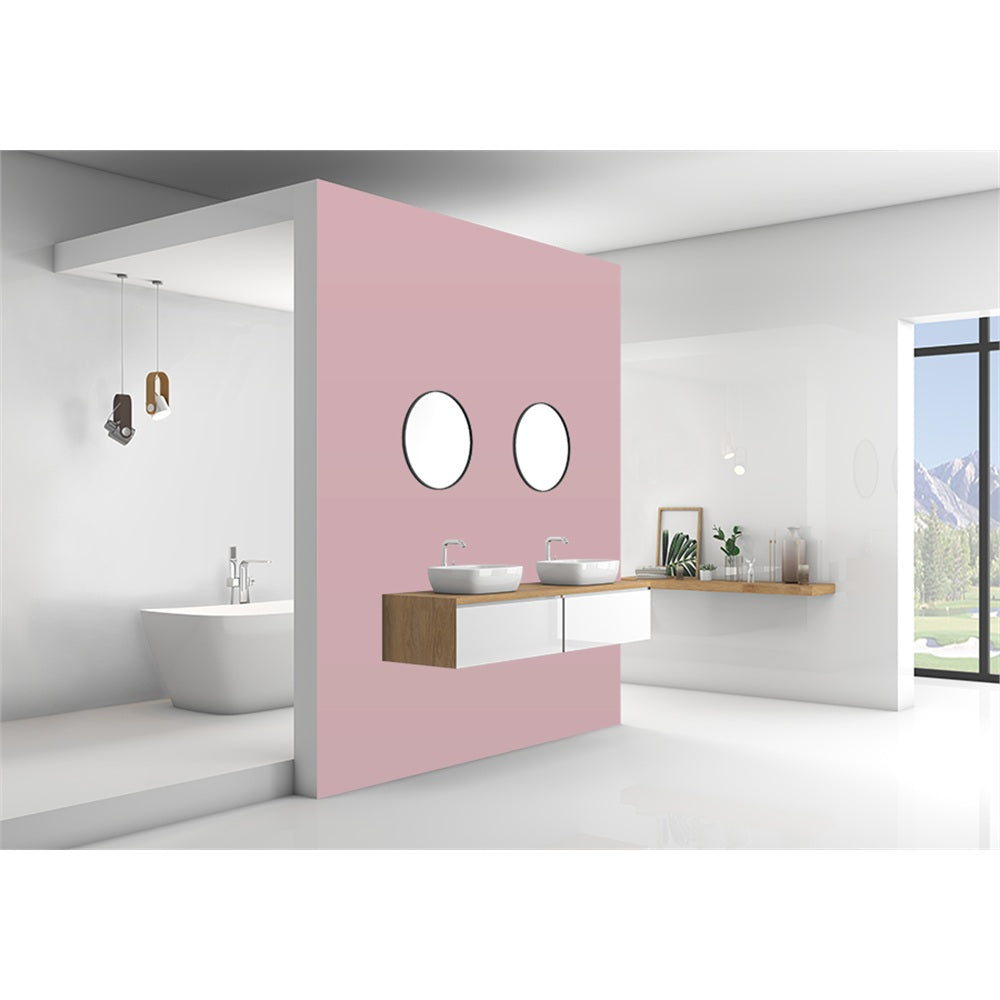 Panneau mural douche VIPANEL - Couleur Unie Pantone 694 - Finition velvet