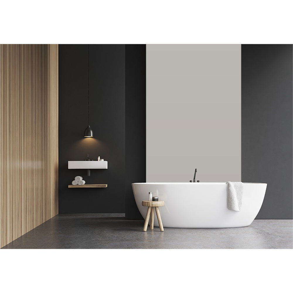 Panneau mural douche VIPANEL - Couleur Unie Pantone 402 - Finition velvet