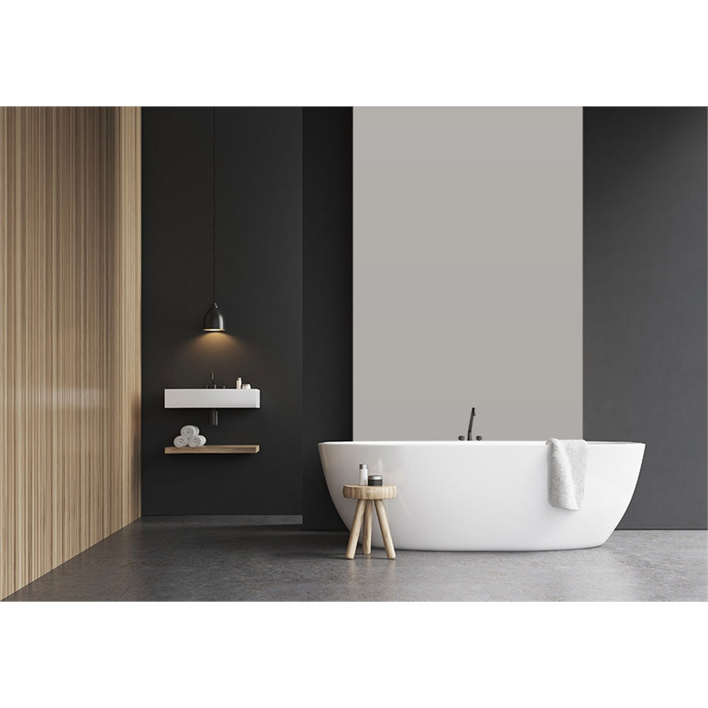 Panneau mural douche VIPANEL - Couleur unie Pantone 403 - Finition velvet