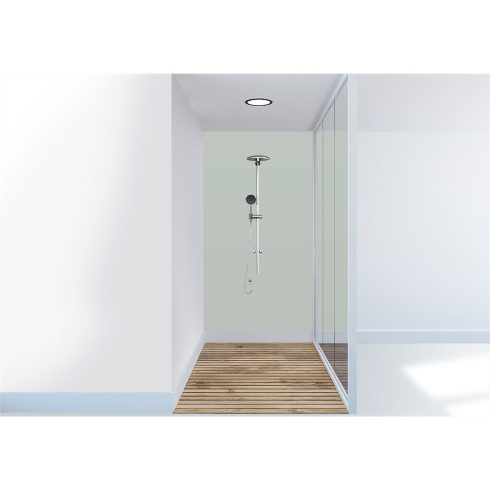 Panneau mural douche VIPANEL - Couleur unie Pantone 5645 - Finition velvet