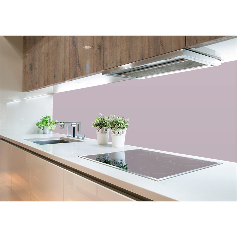 Panneau mural douche VIPANEL - Couleur unie Pantone 5215 - Finition velvet
