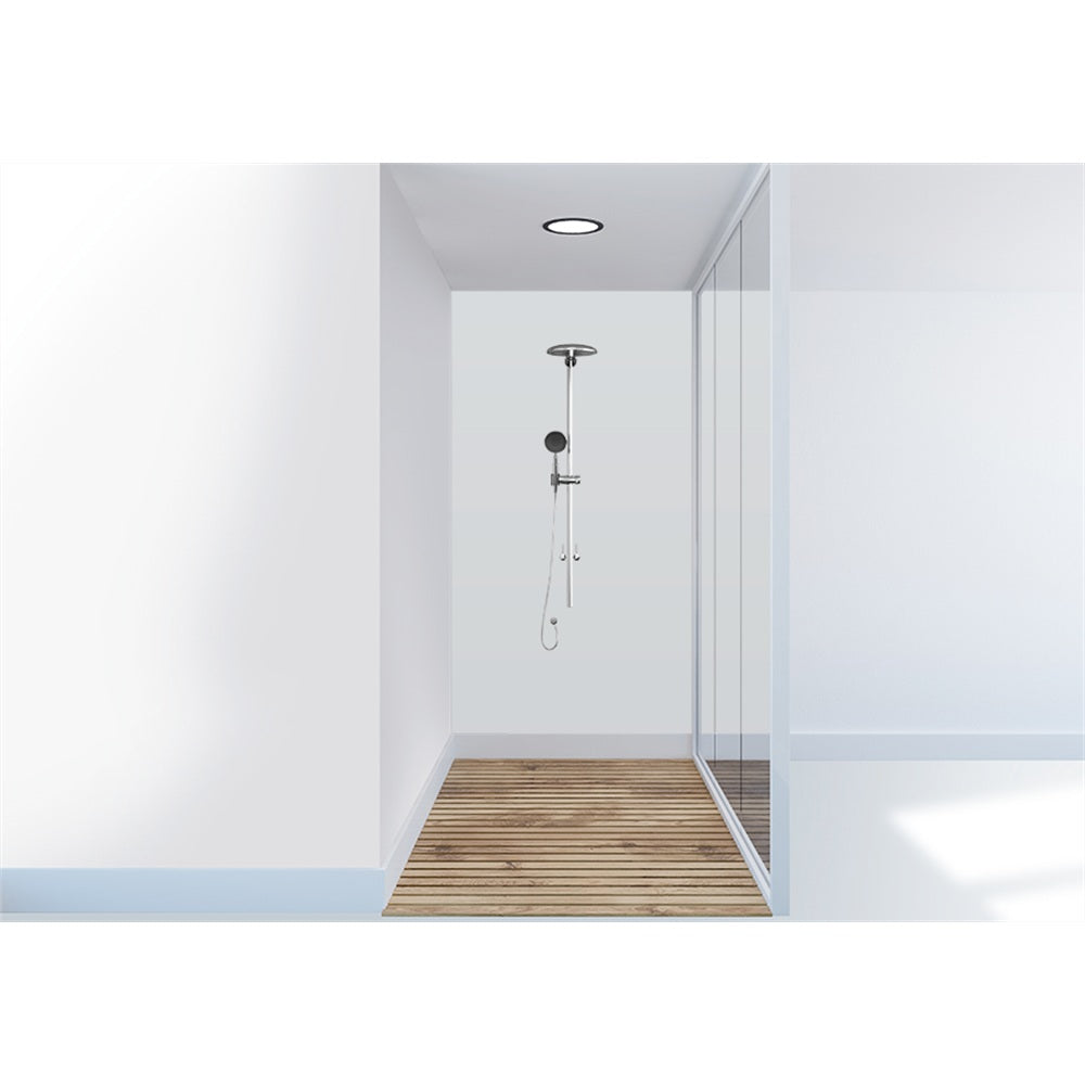 Panneau mural douche VIPANEL - Couleur unie Pantone 427 - Finition velvet