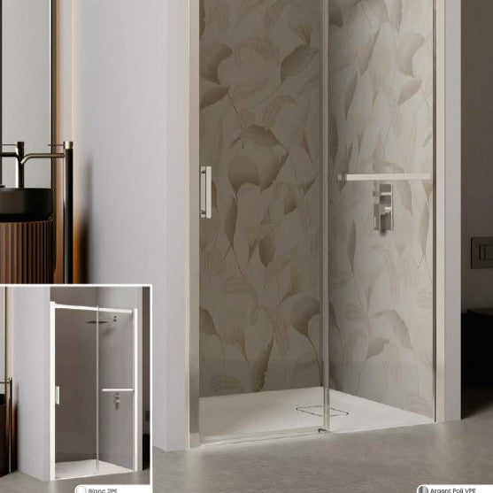 Profilé d'extension coulissant EQUI 2MS - Profilé Argent poli