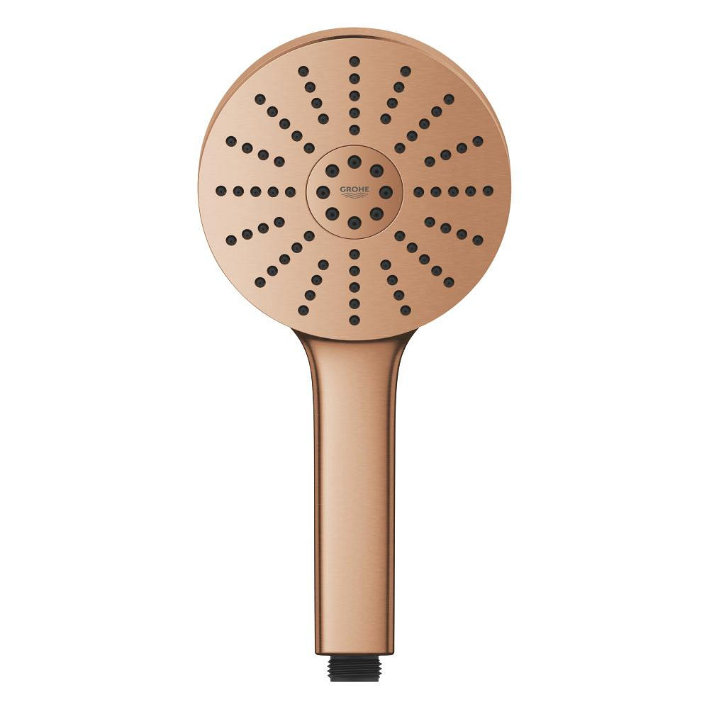 GROHE Pack douche encastré avec mitigeur monocommande + douchette +barre de douche + douche de tête + flexible + coude