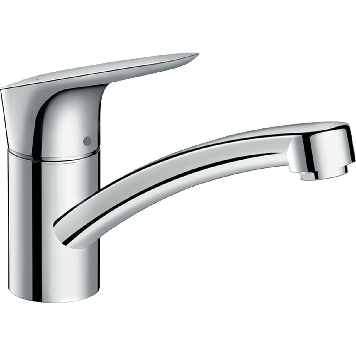 Robinet mitigeur Grohe, type cuisine, couleur chrome brillant