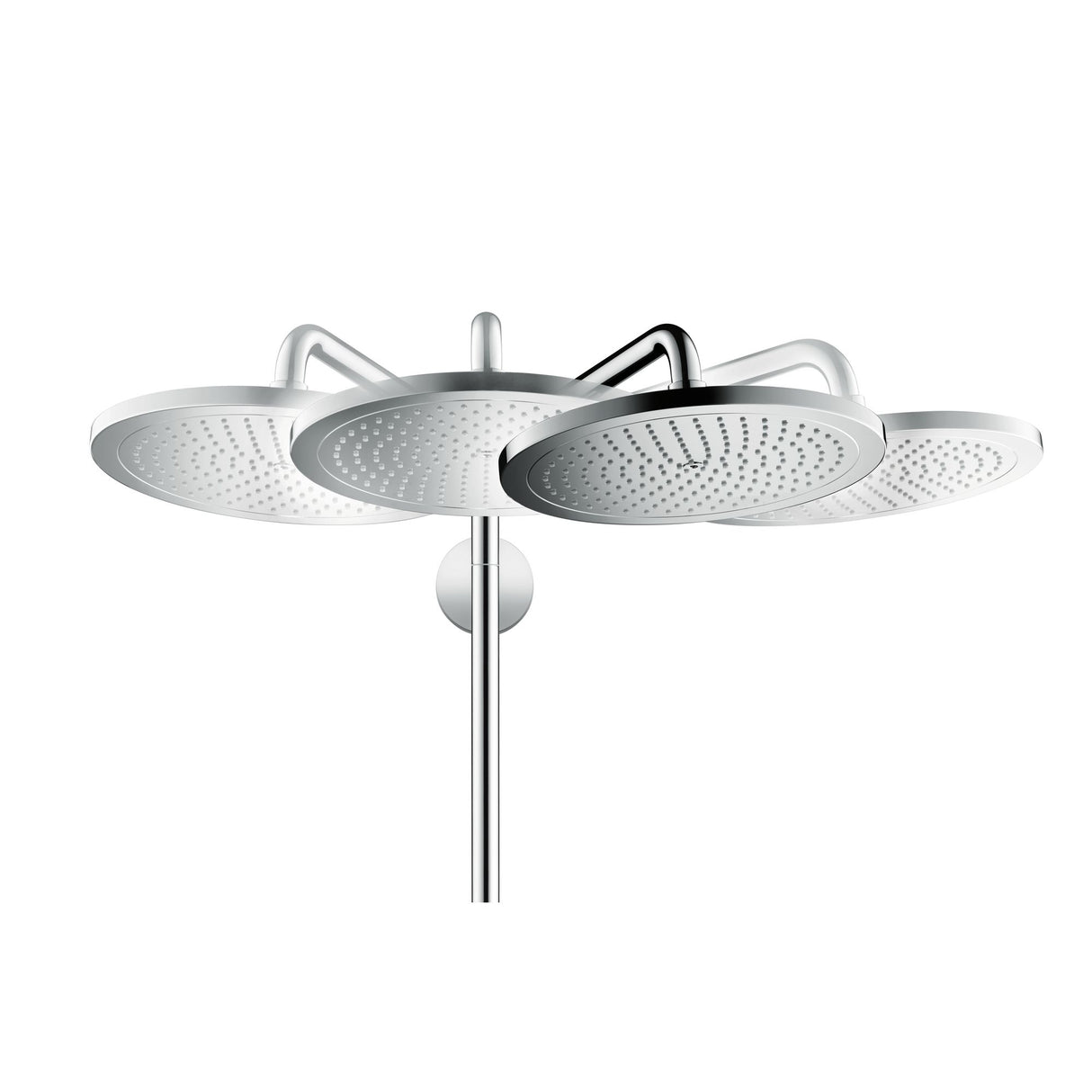 Pommeau de douche Hansgrohe, type colonne de douche, couleur chromée