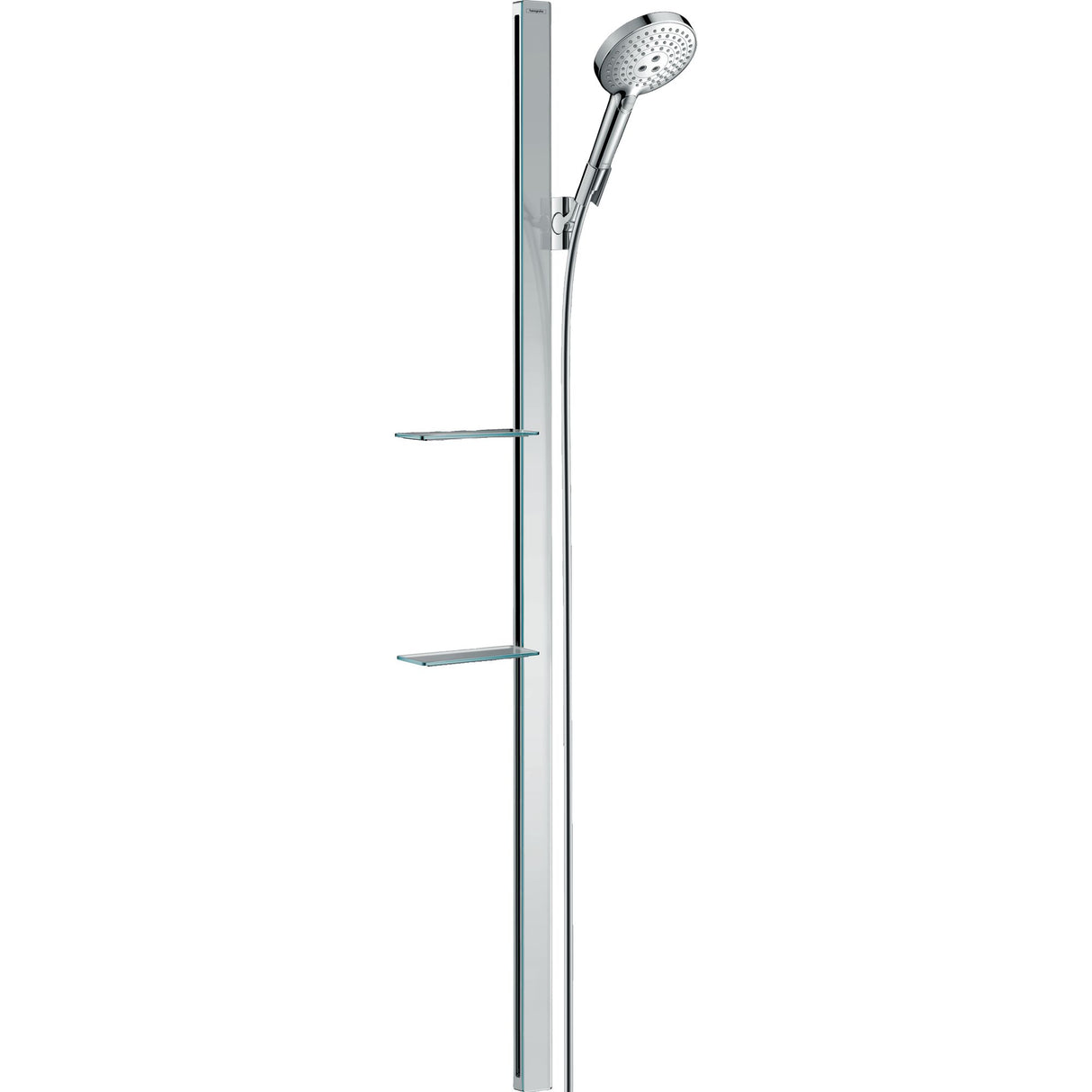 Colonne de douche Grohe, type combiné de douche, couleur chromée argentée