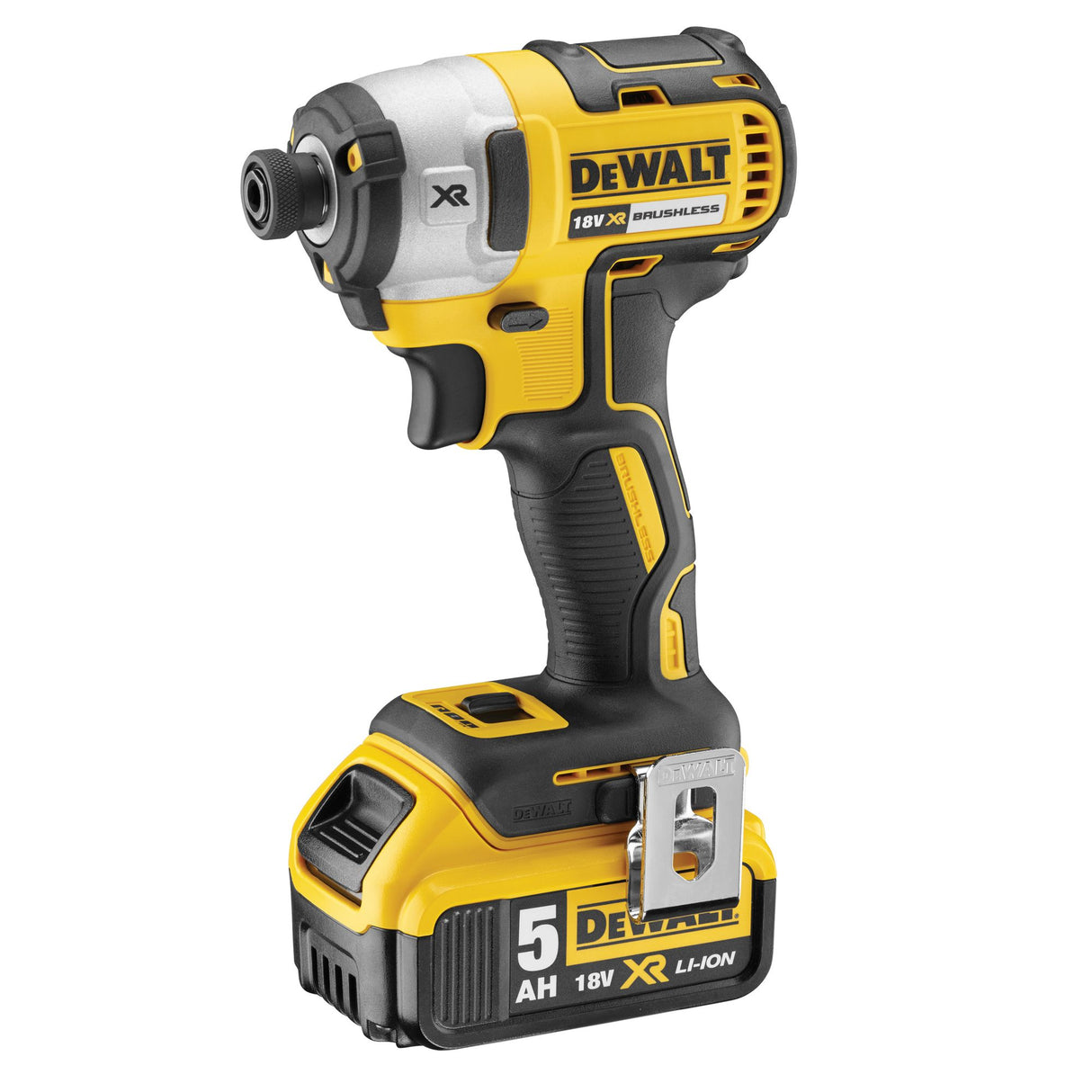 Visseuse sans fil DeWalt, jaune et noire, outillage électroportatif professionnel