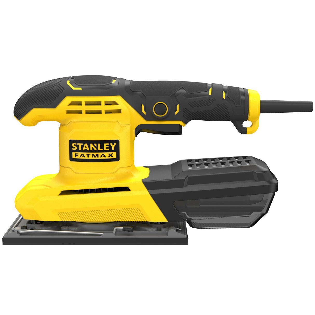 Ponceuse électrique Stanley Fatmax, outillage électroportatif, couleur jaune et noire