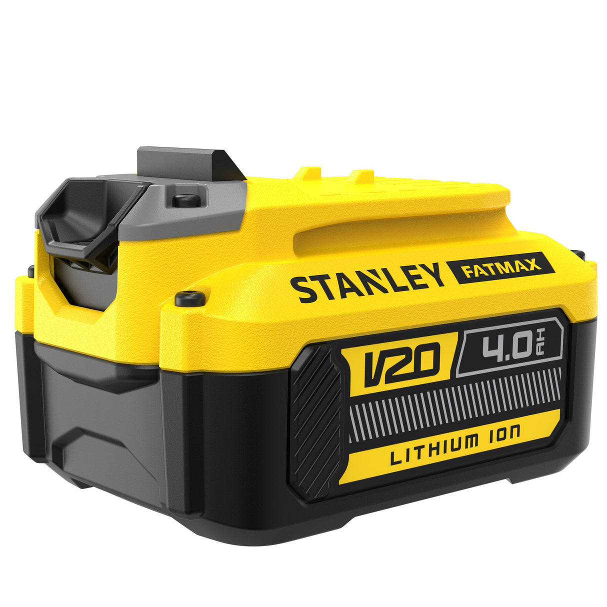 Batterie jaune et noire Stanley Fatmax V20 4.0Ah lithium ion pour outils électroportatifs