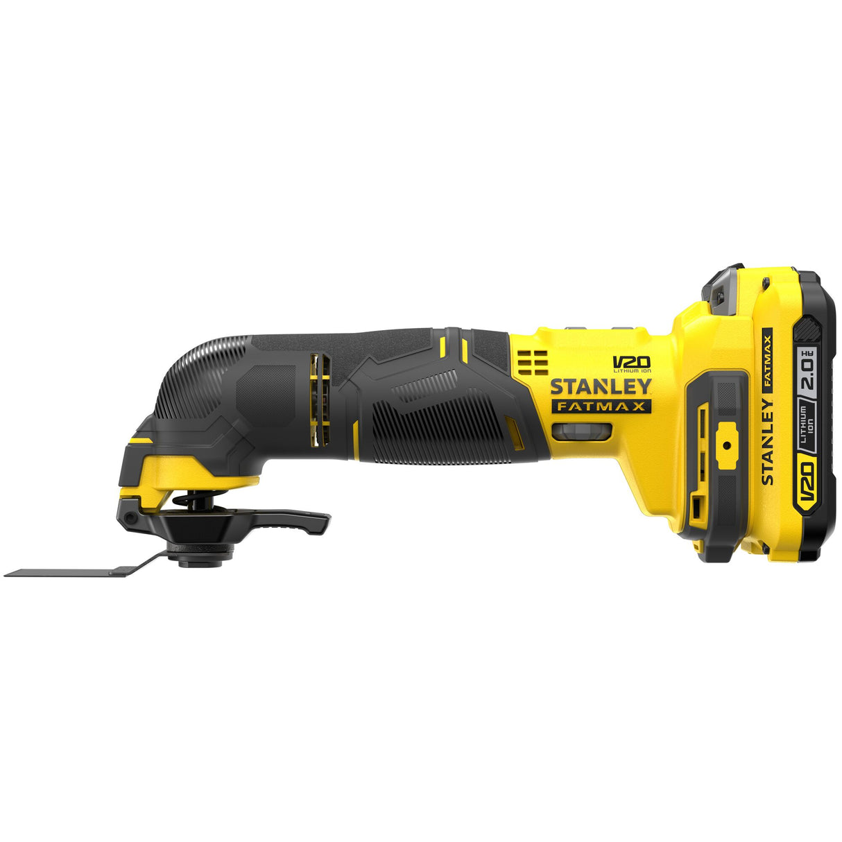 Outil multifonction Stanley Fatmax, électroportatif, couleur jaune et noir