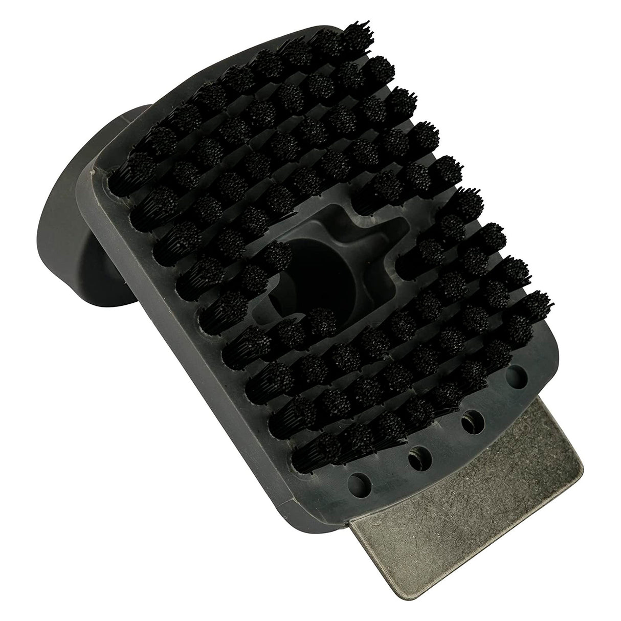 Brosse de nettoyage Facom pour barbecue, noire, avec grattoir en métal