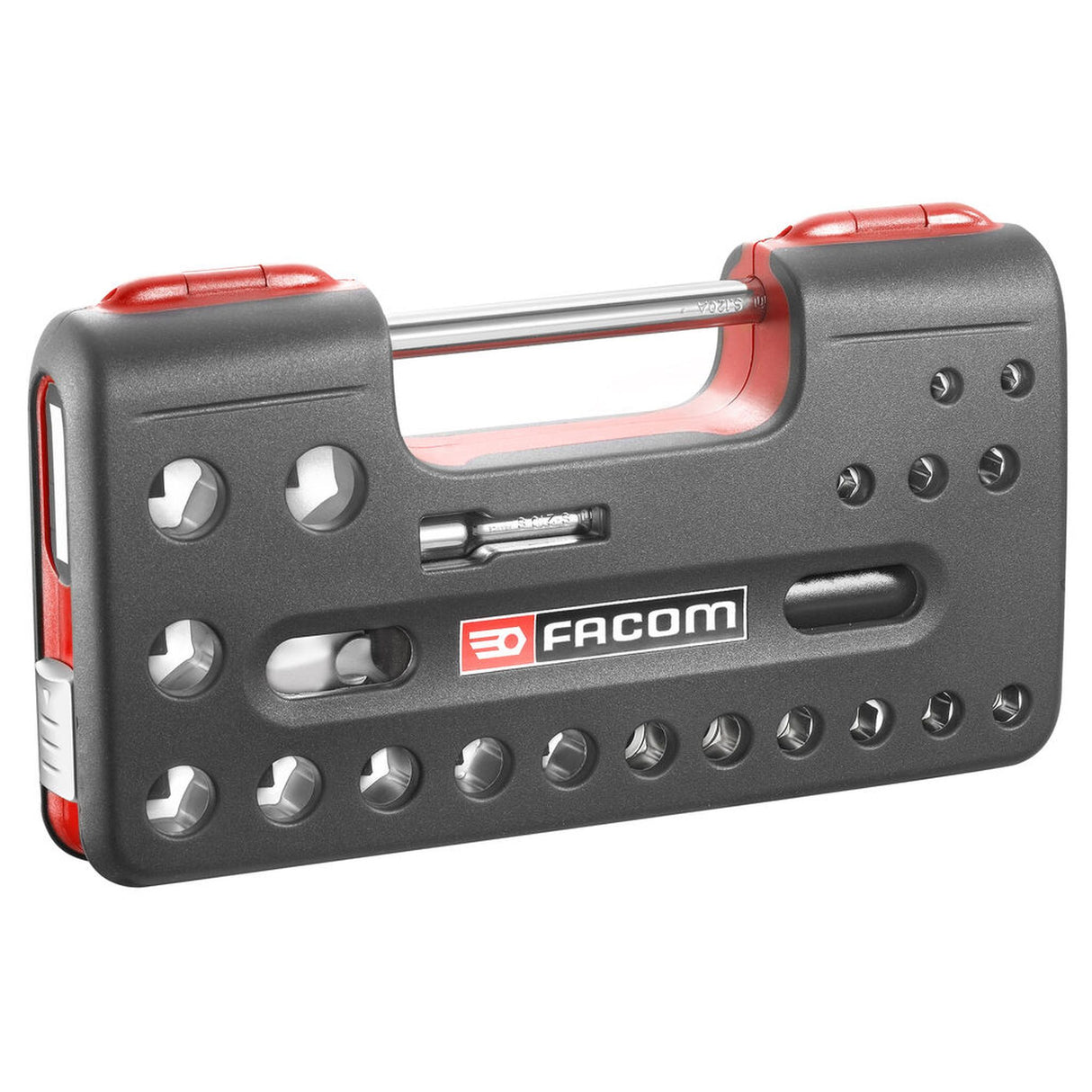 Coffret d’embouts Facom, outillage noir et rouge, compact et multifonction