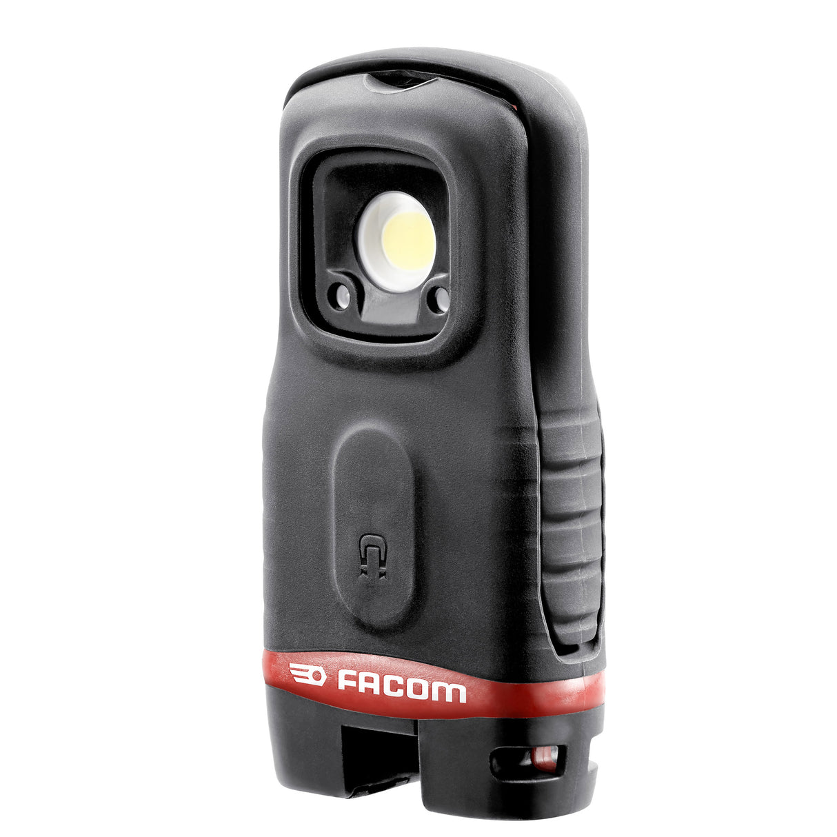 Lampe torche compacte Facom, outillage électroportatif, couleur noire et rouge