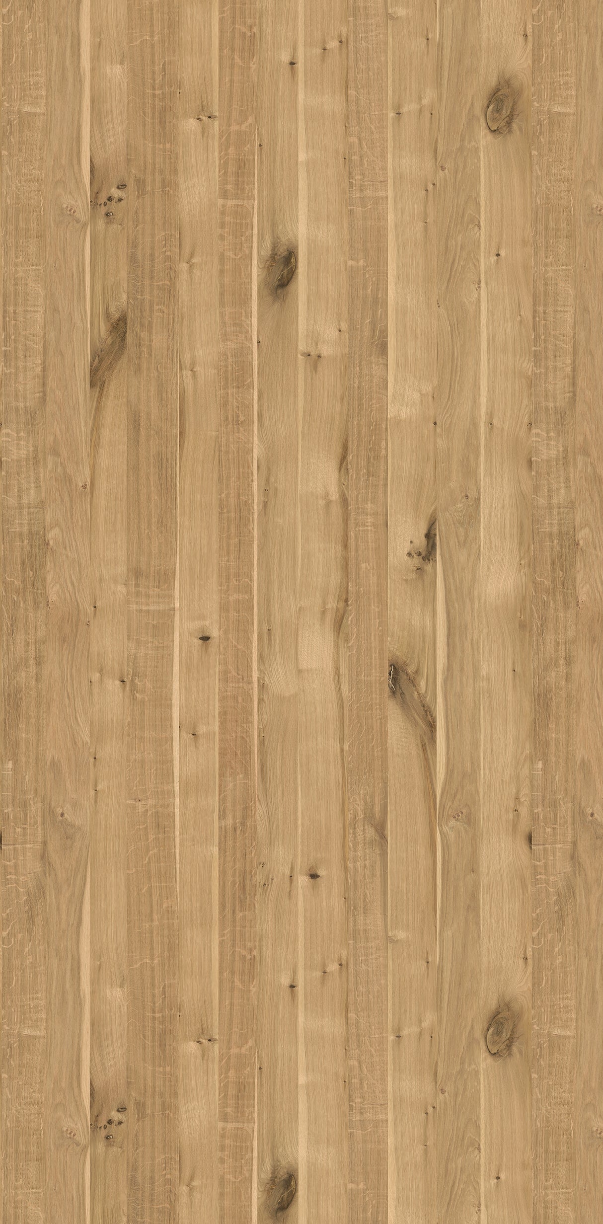 Plan de travail Matperle, bois chêne sauvage, couleur bois naturel clair
