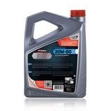 Huile moteur minérale Kennol Touring 20W-50, bidon gris 5L, bouchon rouge