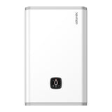 Chauffe-eau plat ATLANTIC LINEO connecté blanc, chauffage d'eau multiposition avec design compact et moderne.