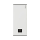 Chauffe-eau plat ATLANTIC LINEO connecté blanc, multifonction et design, avec commandes visibles et surface lisse.