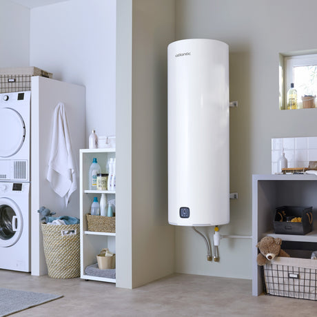 Chauffe eau ATLANTIC ACI Hybride Vertical mural AQUÉO - Mister PRO