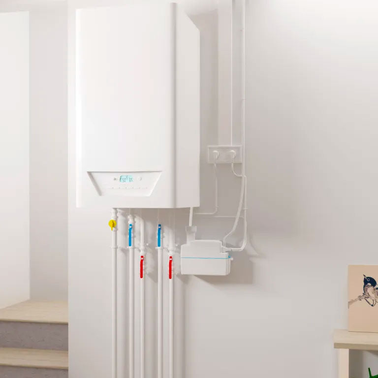 Pompe de relevage de condensats Sanicondens Eco de SFA, appareil compact pour éliminer les condensats de gaz.