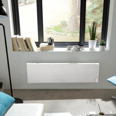 Radiateur ATLANTIC pilotage intelligent connecté Plinthe Blanc ONIRIS 1000W - Mister PRO