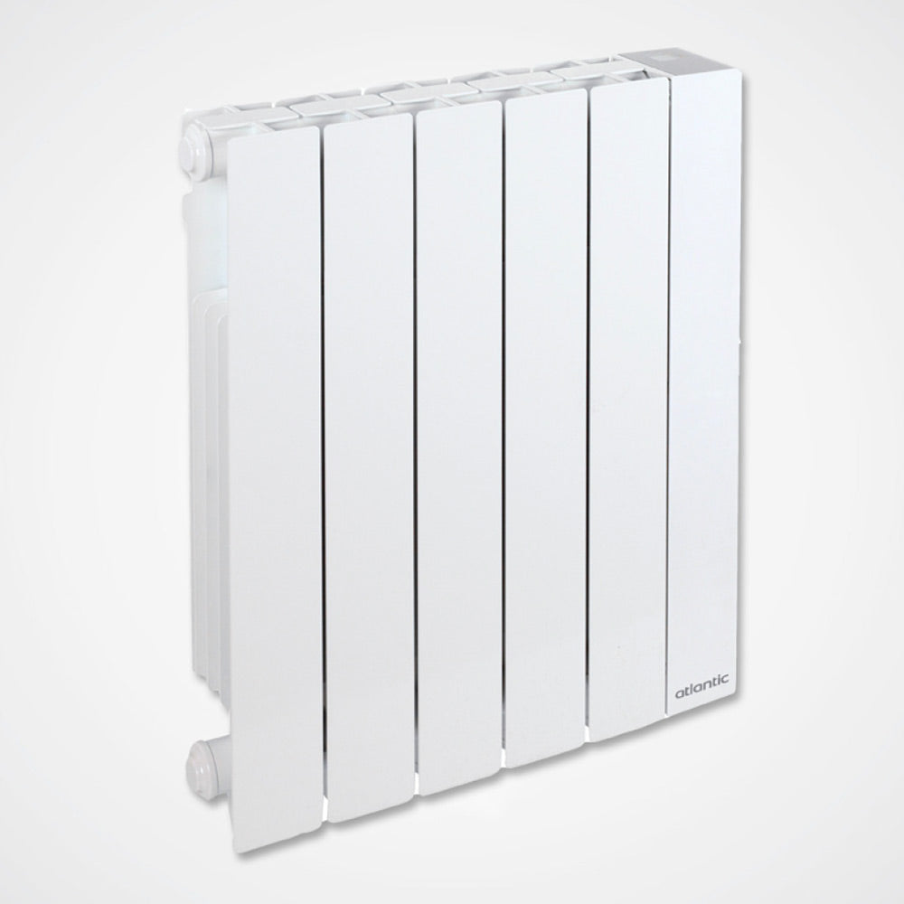 Radiateur blanc Atlantic, type radiateur à eau, design moderne et compact.