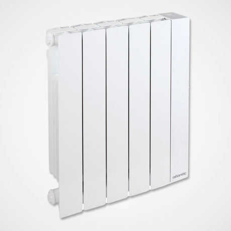 Radiateur blanc Atlantic, type radiateur à eau, design moderne et compact.