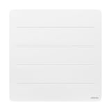 Radiateur Atlantic, panneau mural, couleur blanc, design moderne et plat.