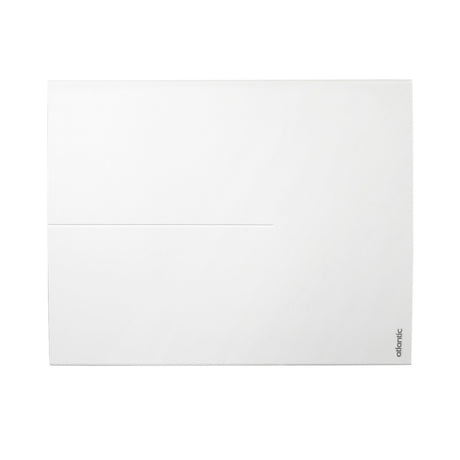 Façade de radiateur Atlantic, panneau de chauffage blanc, design moderne