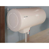 Chauffe-eau Thermor blanc mural, ballon d'eau chaude cylindre, installation sanitaire