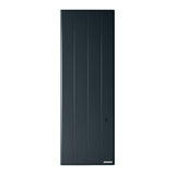 Radiateur Thermor vertical noir, panneau design moderne pour chauffage mural