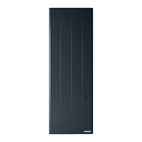 Radiateur Thermor vertical noir, panneau design moderne pour chauffage mural