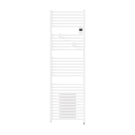 Radiateur sèche-serviettes Thermor, blanc, design vertical avec écran digital