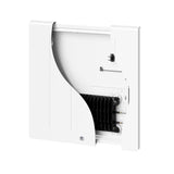 THERMOR Radiateur connecté chaleur douce KENYA 4 plinthe blanc