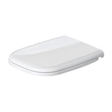 Abattant WC Grohe blanc, siège de toilette rectangulaire, design moderne.