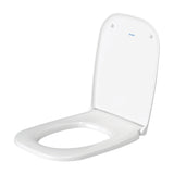 Abattant WC Duravit blanc, siège de toilette sanitaire moderne
